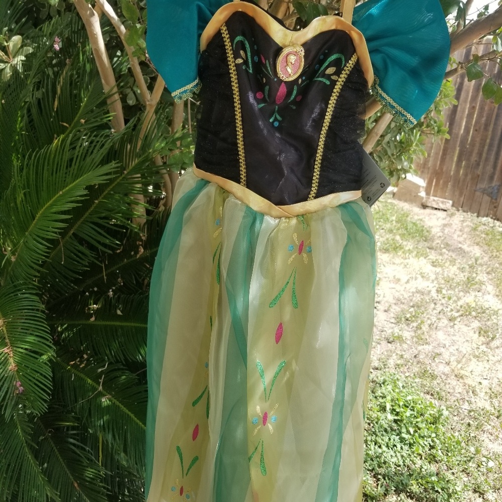 Gorgeous Frozen Anna dress Size 7/8